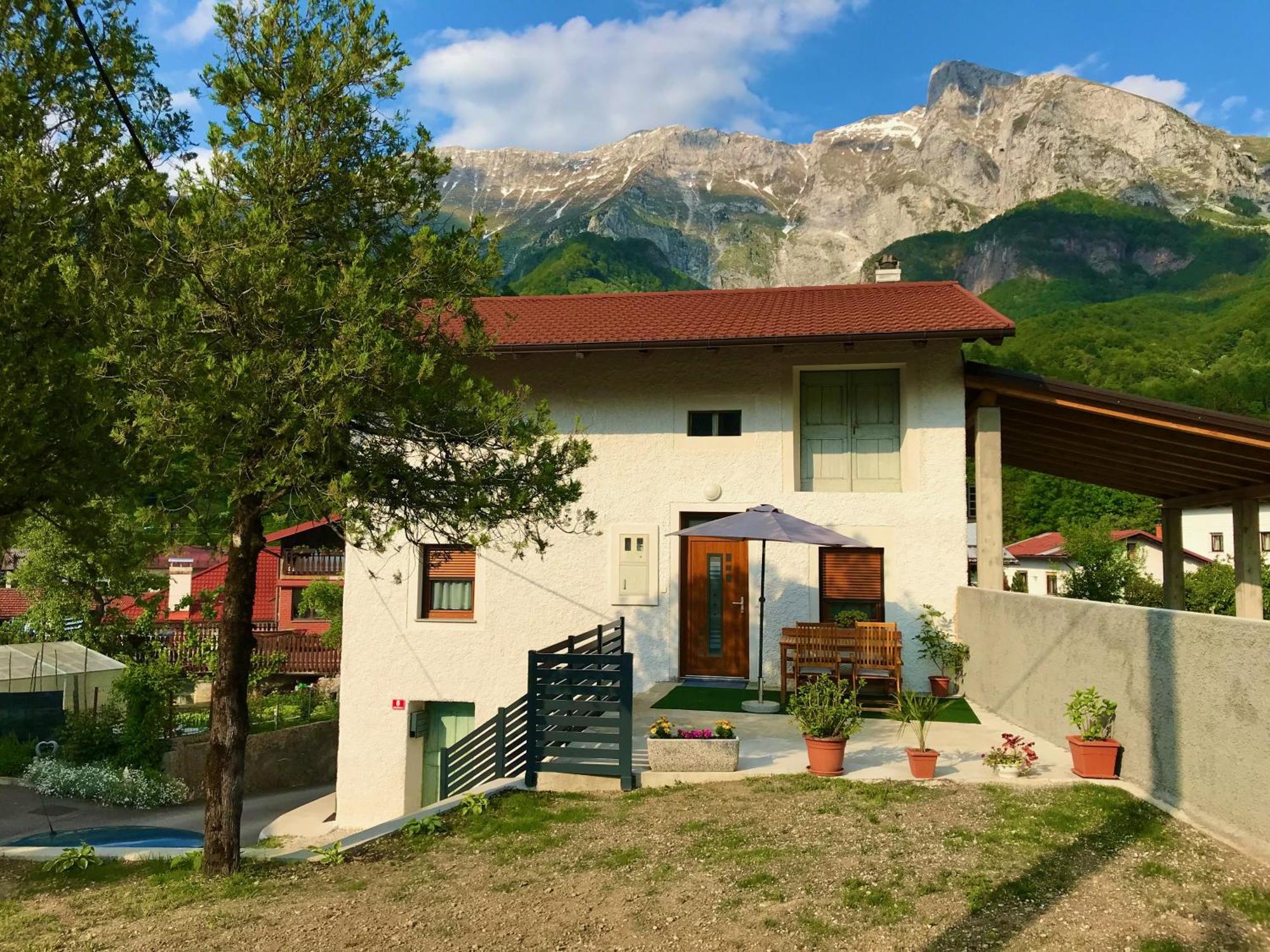 Apartma Pep Kobarid Esterno foto
